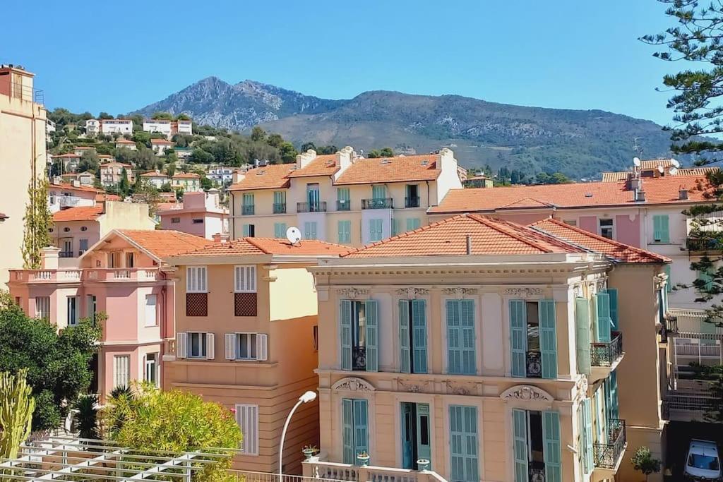 Immeuble Le Regency, Appartement 4 Pieces, 80 Metres De La Plage マントン エクステリア 写真